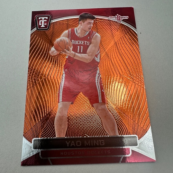 Houston Rockets Hakeem Olajuwon/Yao Ming 9 card lot - Picture 8 of 15